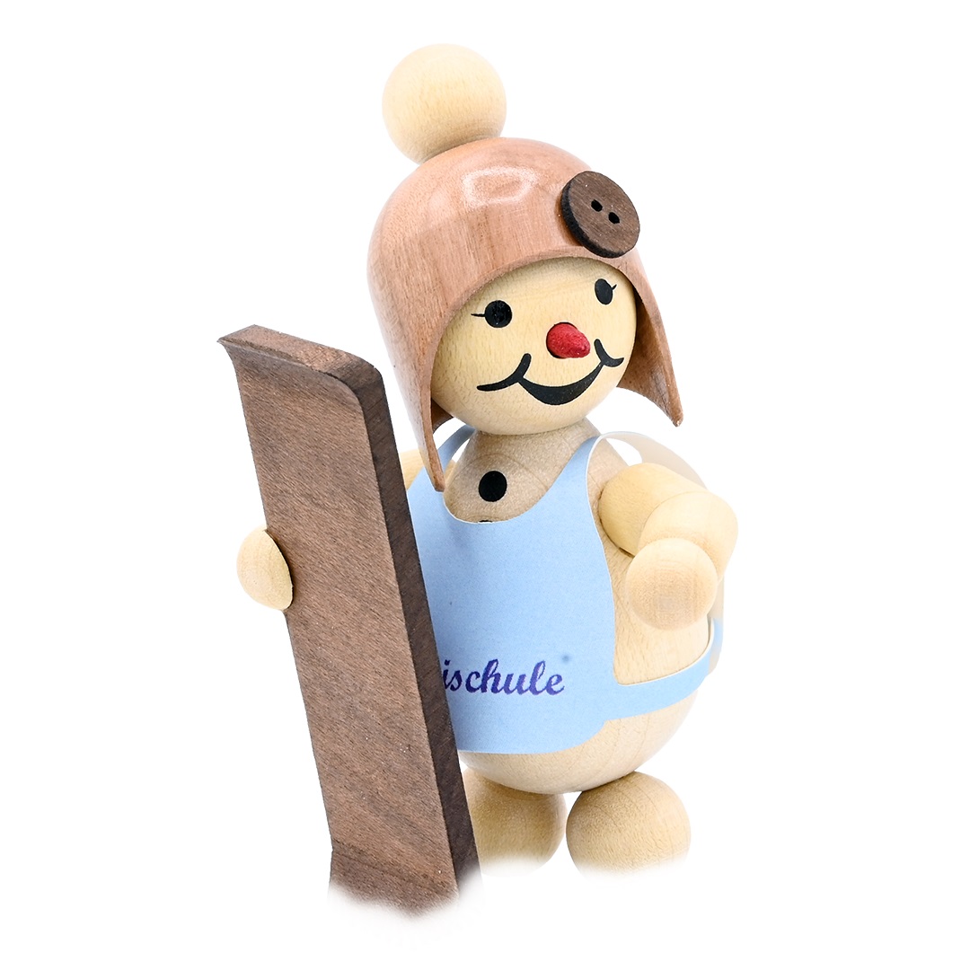 Schneemädchen Skianfänger Snowboard