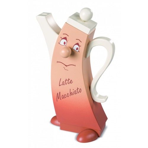 Modern incense figure Latte Macchiato 12x7x21cm