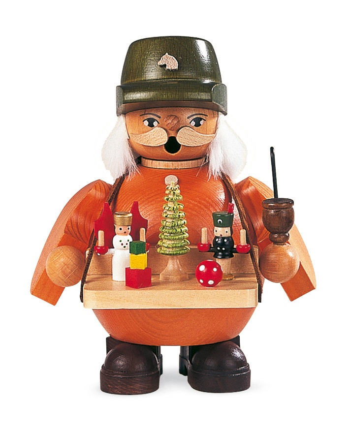 Räuchermann klein Spielwarenverkäufer