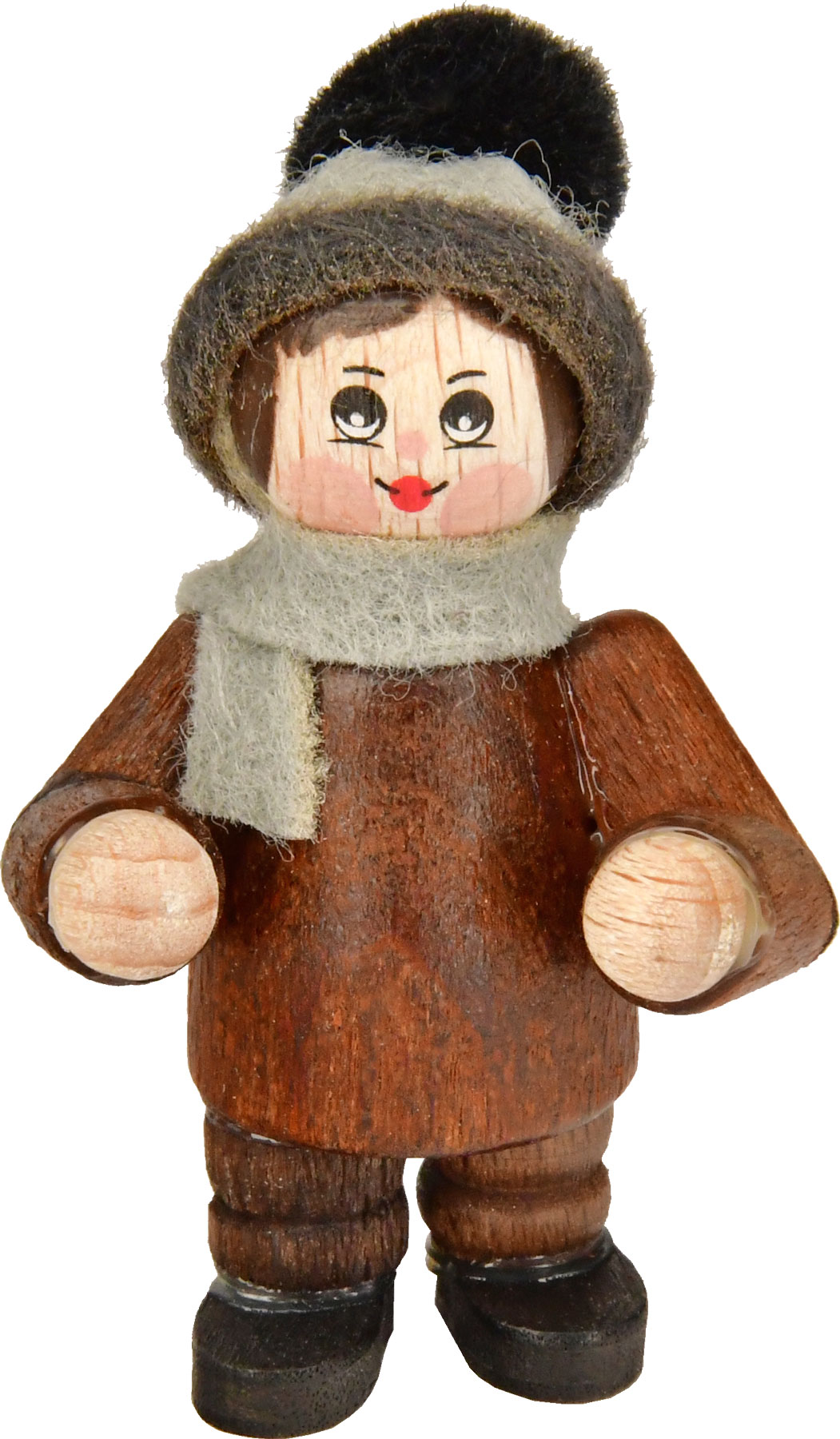 Figure, boy, reddish brown