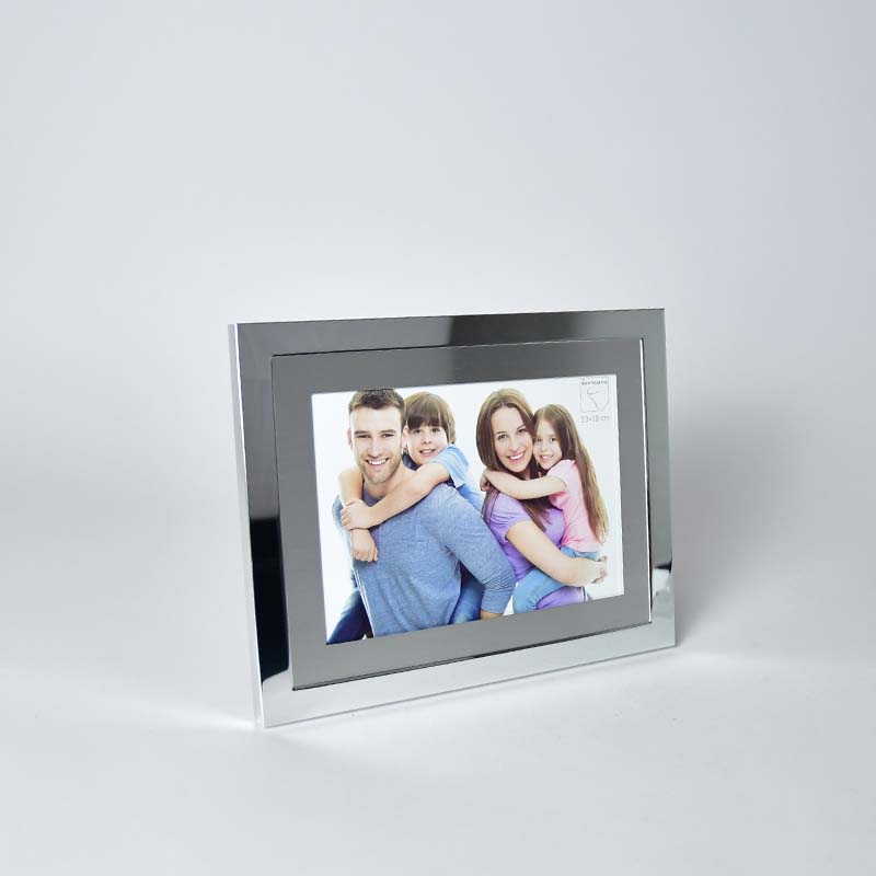 Photo frame 13x18 aluminium matt+gloss