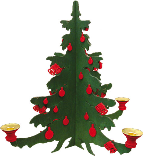 Candlesticks, Christmas trees for crafting
