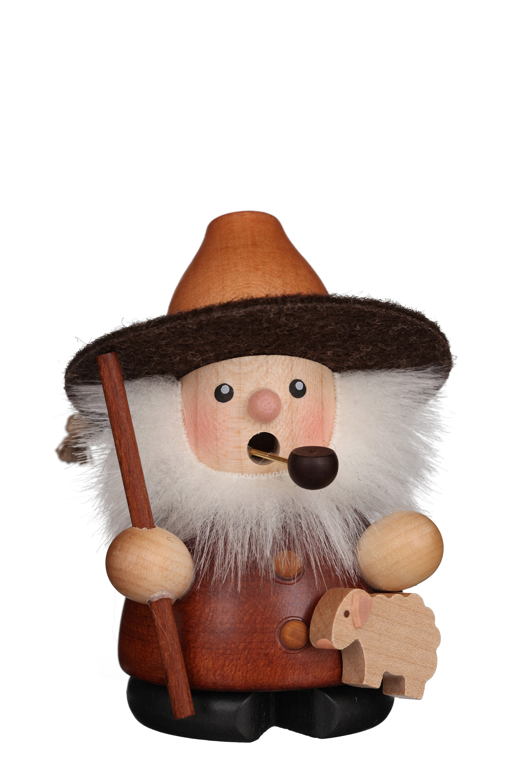 Smoking man shepherd natural 9.5 cm