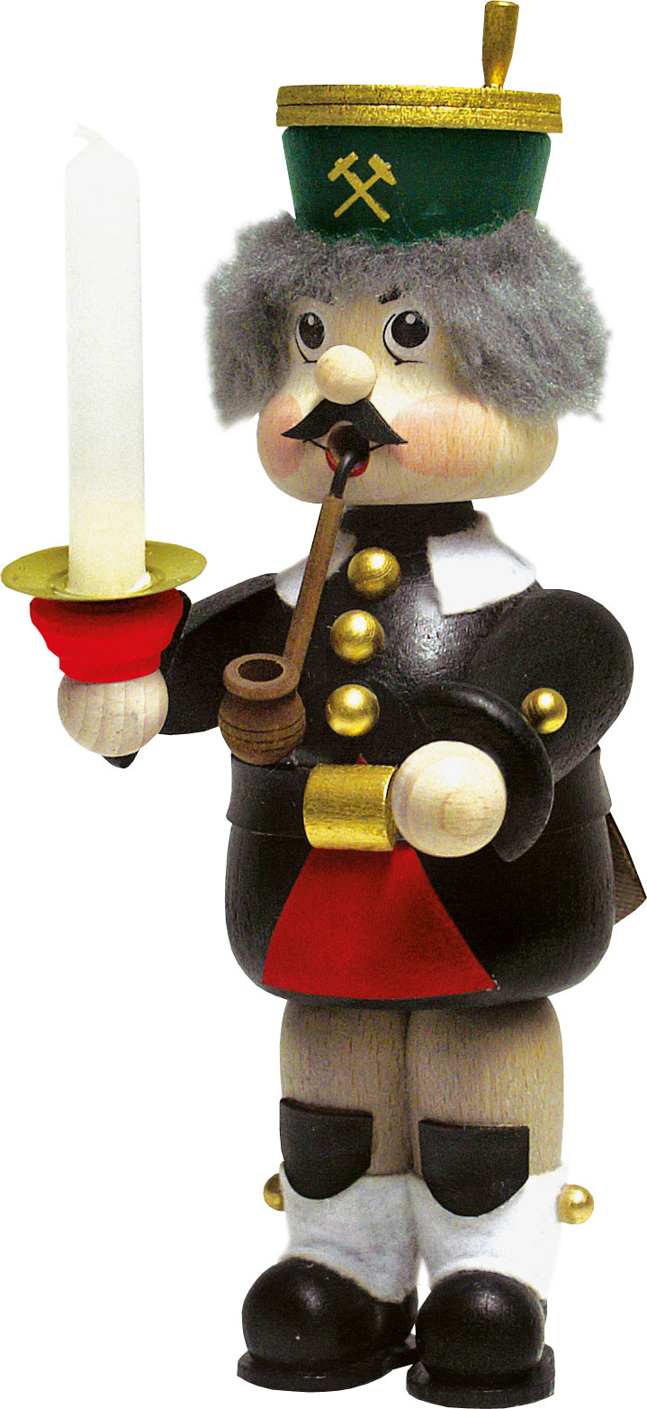 Dicker, Bergmann mit Kerze Dicker, Bergmann mit Kerze