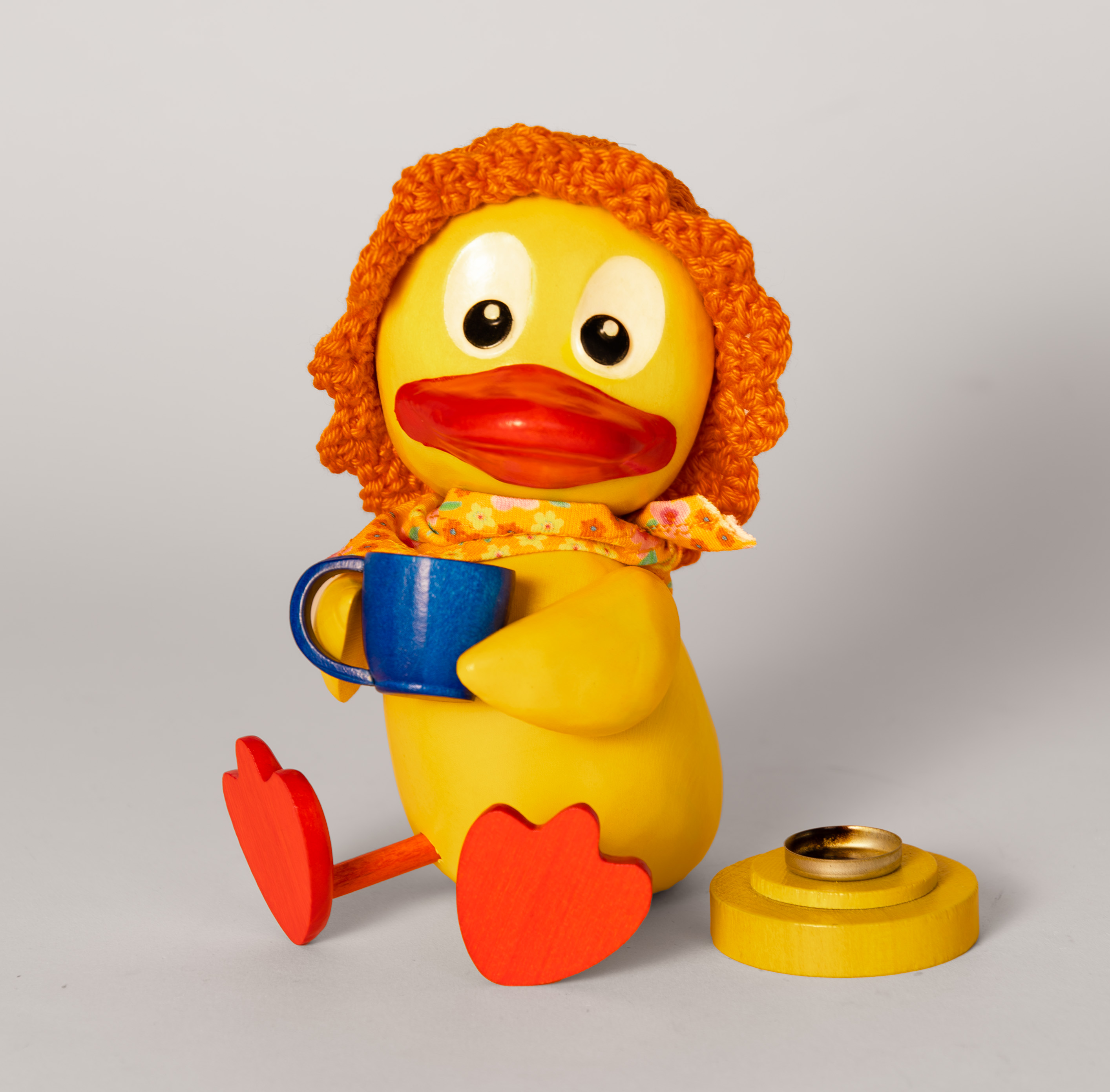 Figurita para quemar incienso Schnatterinchen
