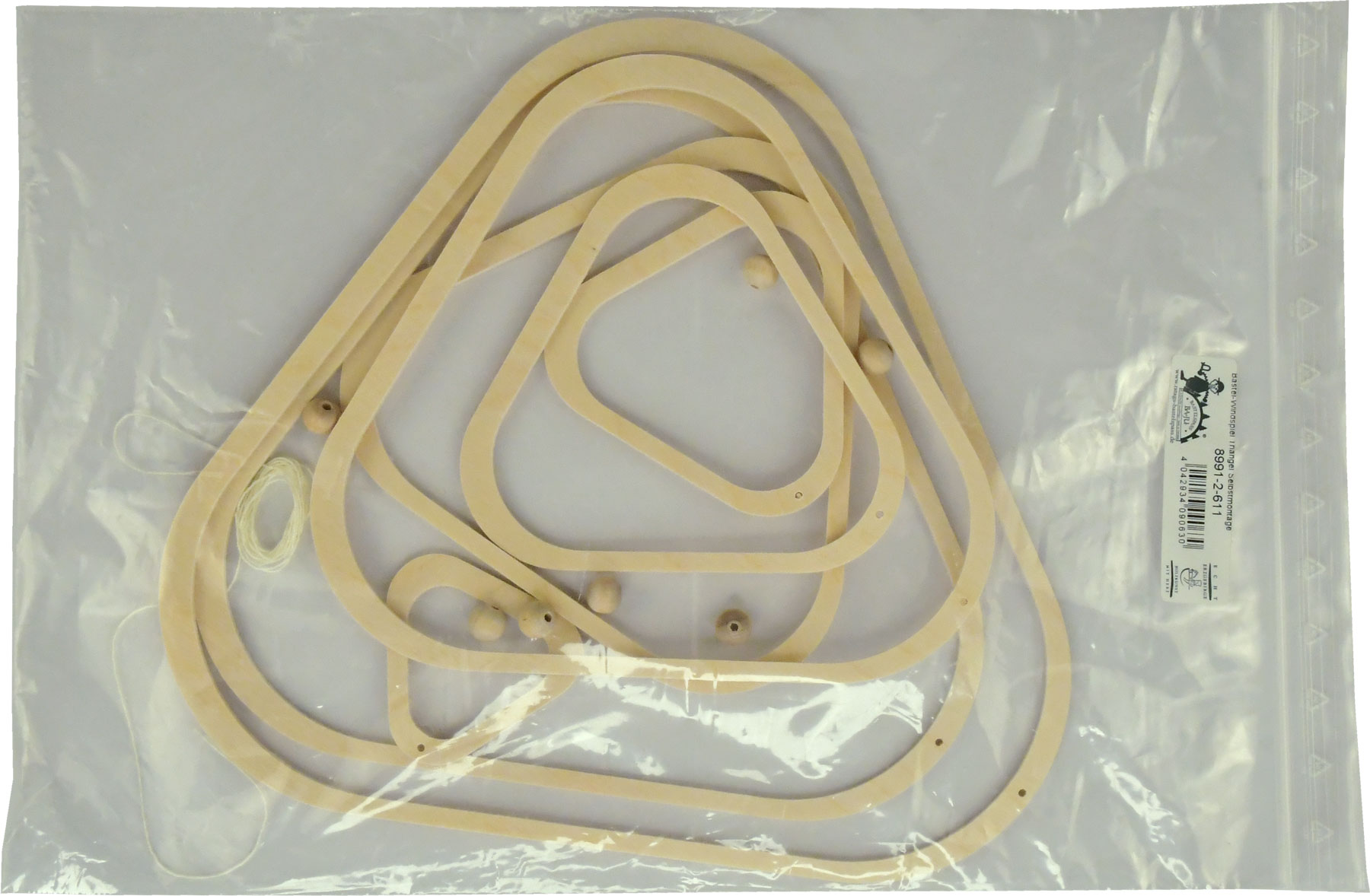 Windspiel zum Basteln, Triangel Windspiel zum Basteln, Triangel