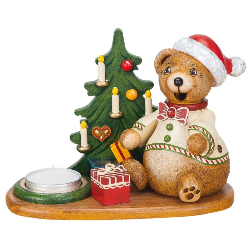 RM Teddy with tea light