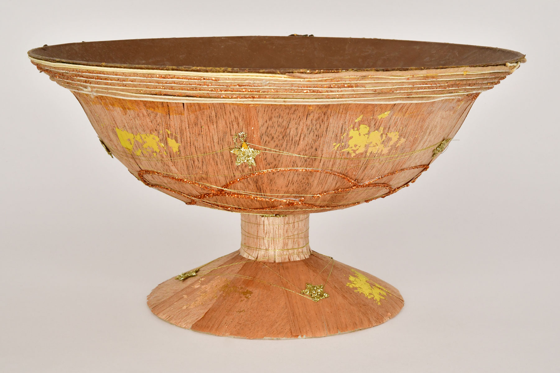 Sisal plant pot with natural materials Bowl, large, round