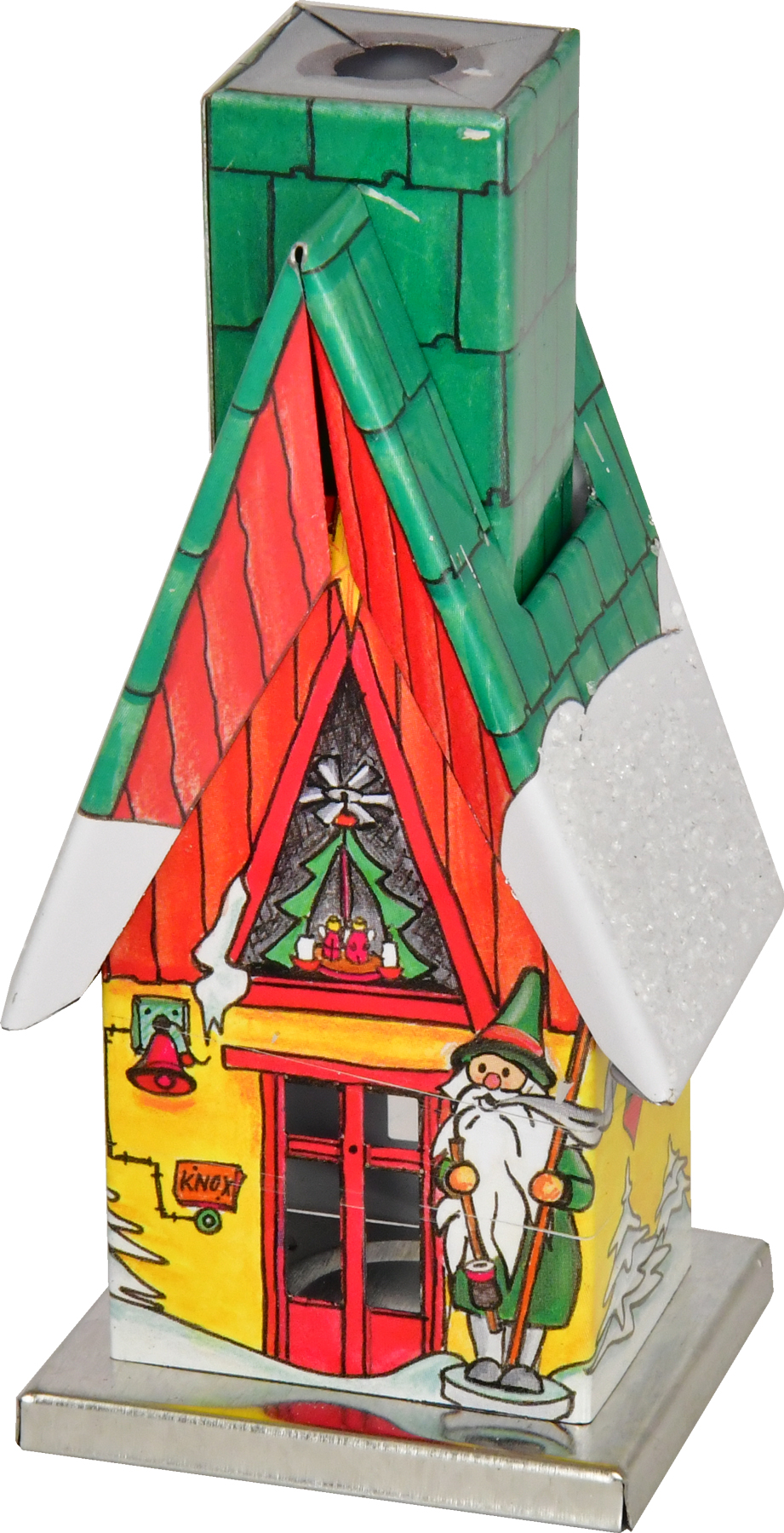 No.1 KNOX hut yellow, red, green, hoarfrost KNOX incense hut metal